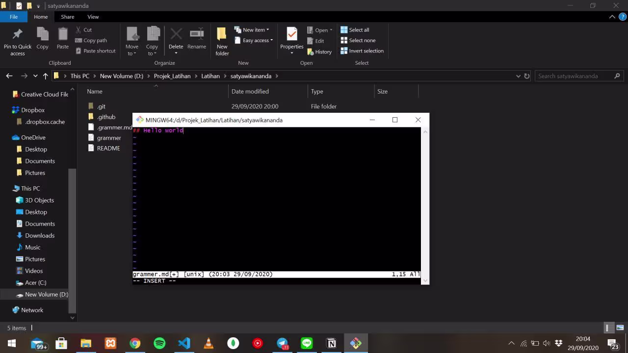 commit
