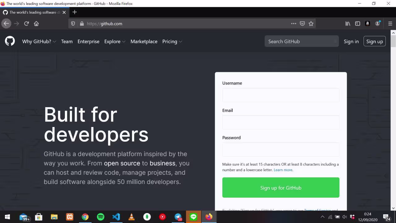 github-landing-page